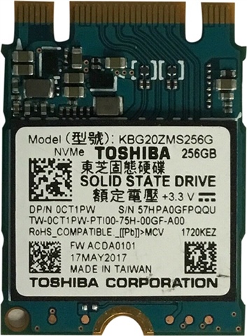 Toshiba KBG20ZMS256G 256GB 2230 NVMe M.2 - CeX (UK): - Buy, Sell